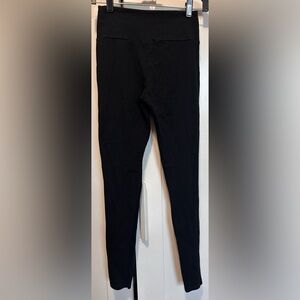 River Island Black 95% Cotton‎ Leggings size 10